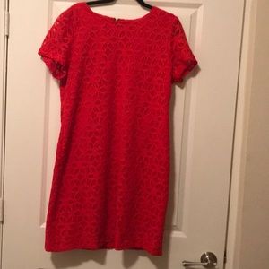 ❣️ RED flowered design dress